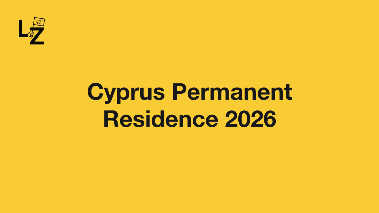 Permanent Residence in Cyprus 2026: MEU3, Requirements, and the Process